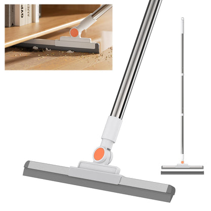RONSUNG Floor Squeegee with Rotating Blade for Cleaning
