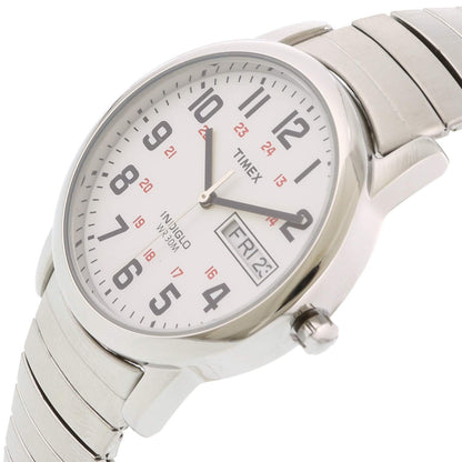 Timex Men's Easy Reader Silver-Tone Watch