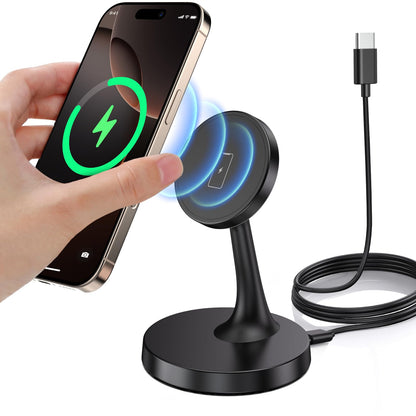 Magnetic 15W Wireless Charger for iPhone and AirPods