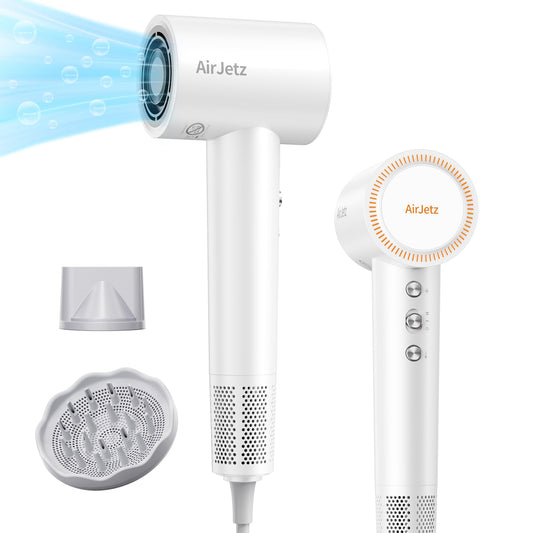 AirJetz High-Speed Ionic Hair Dryer - Lightweight