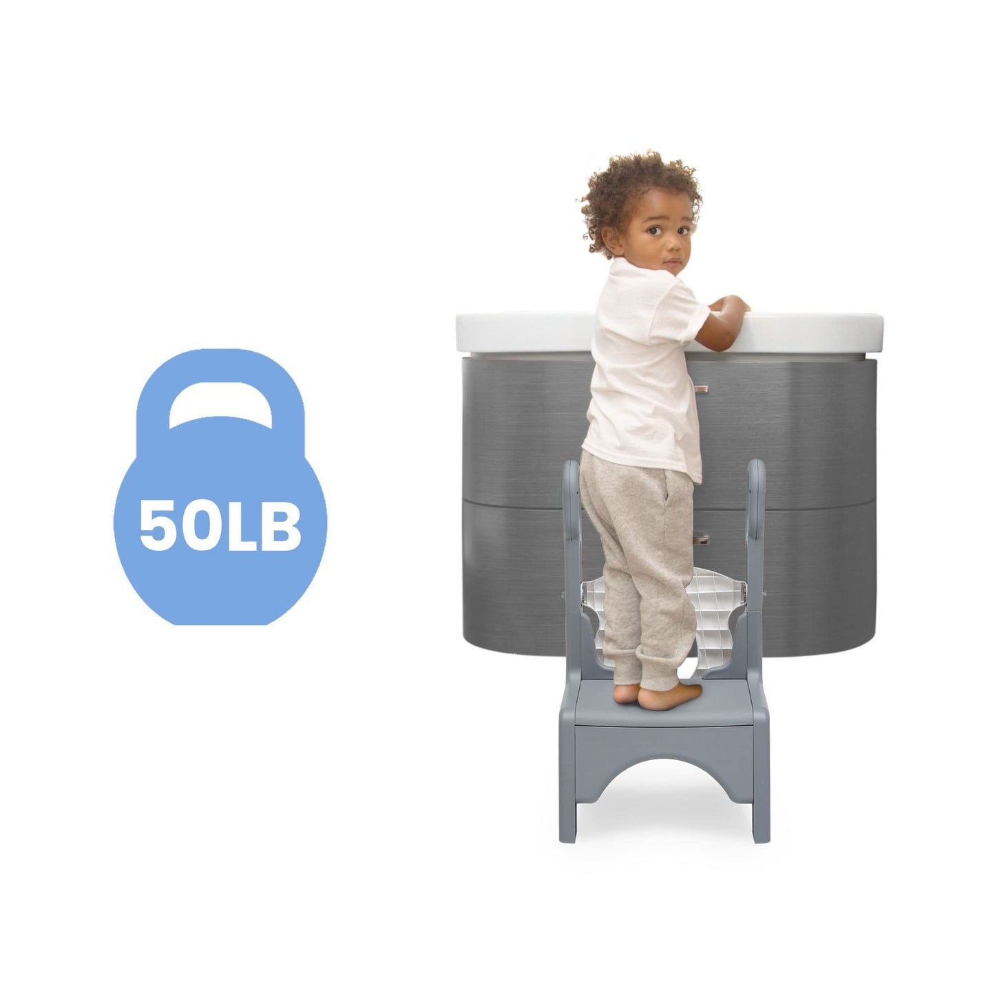 Delta Children Adjustable Potty Seat and Step Stool