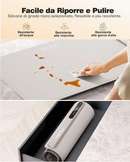 Portable Electric Warming Tray with 3 Settings