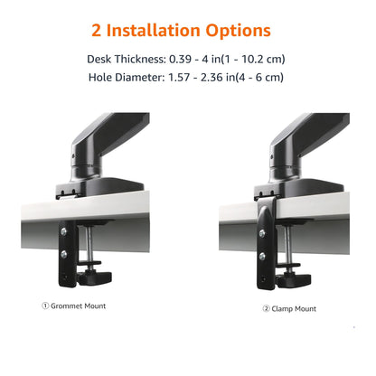 Adjustable Monitor Arm for 27" Displays