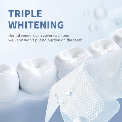 Teeth Whitening Strips - Somall 2024 Newest 9D Professional Dental Formula - Enamel Safe Whitening Without The Sensitivity - 14 Treatments with 28 Strips + mouthwash Given*14