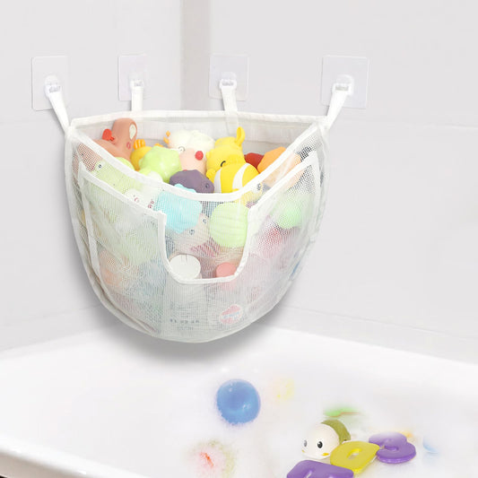 DOCMON Bath Toy Storage with Bottom Zipper