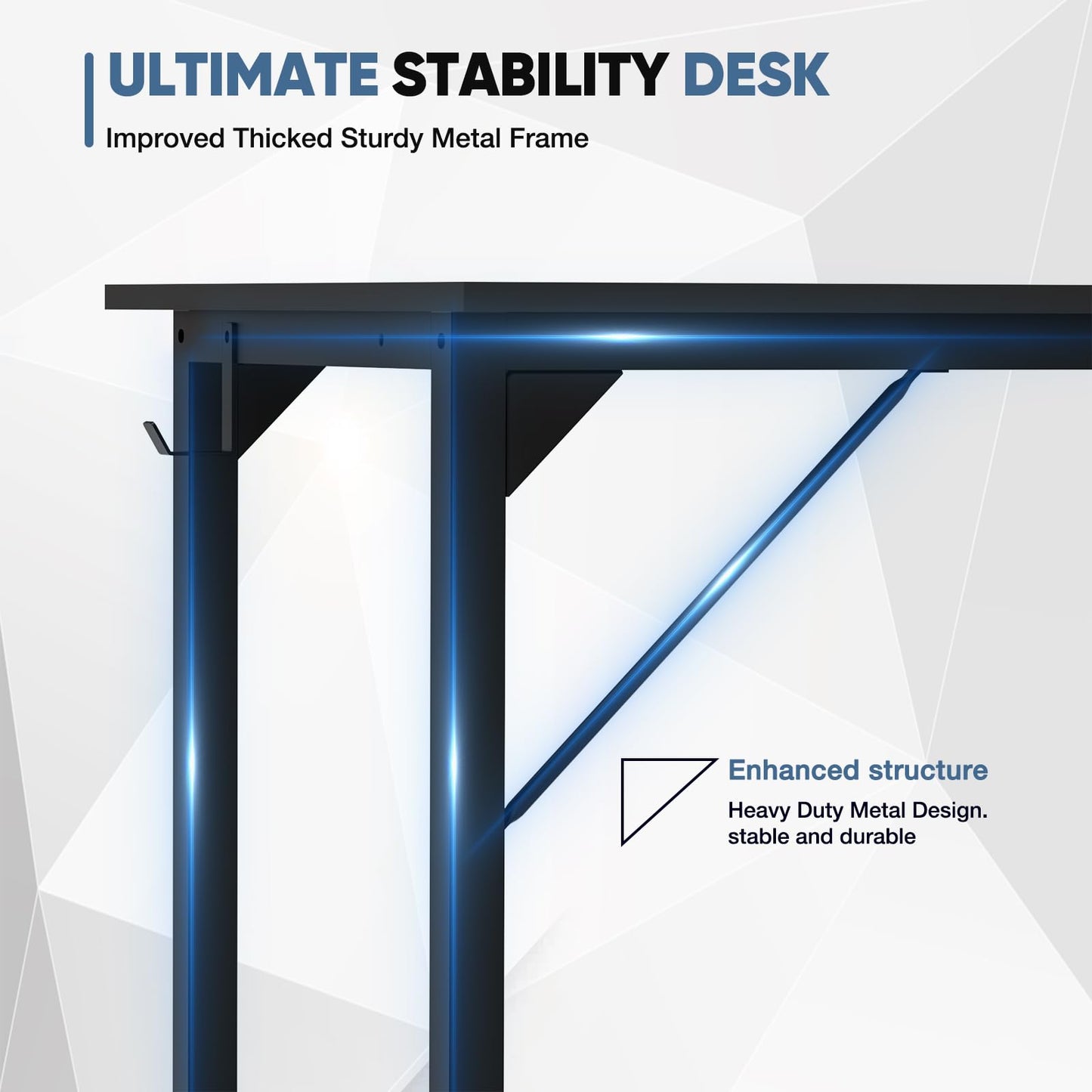 Compact 32-Inch DUMOS Office Desk for Home