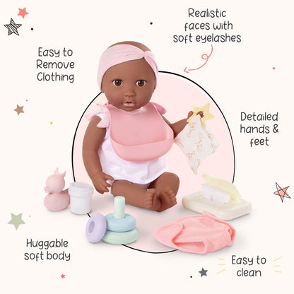 14-inch Baby Doll Care Accessories Bundle