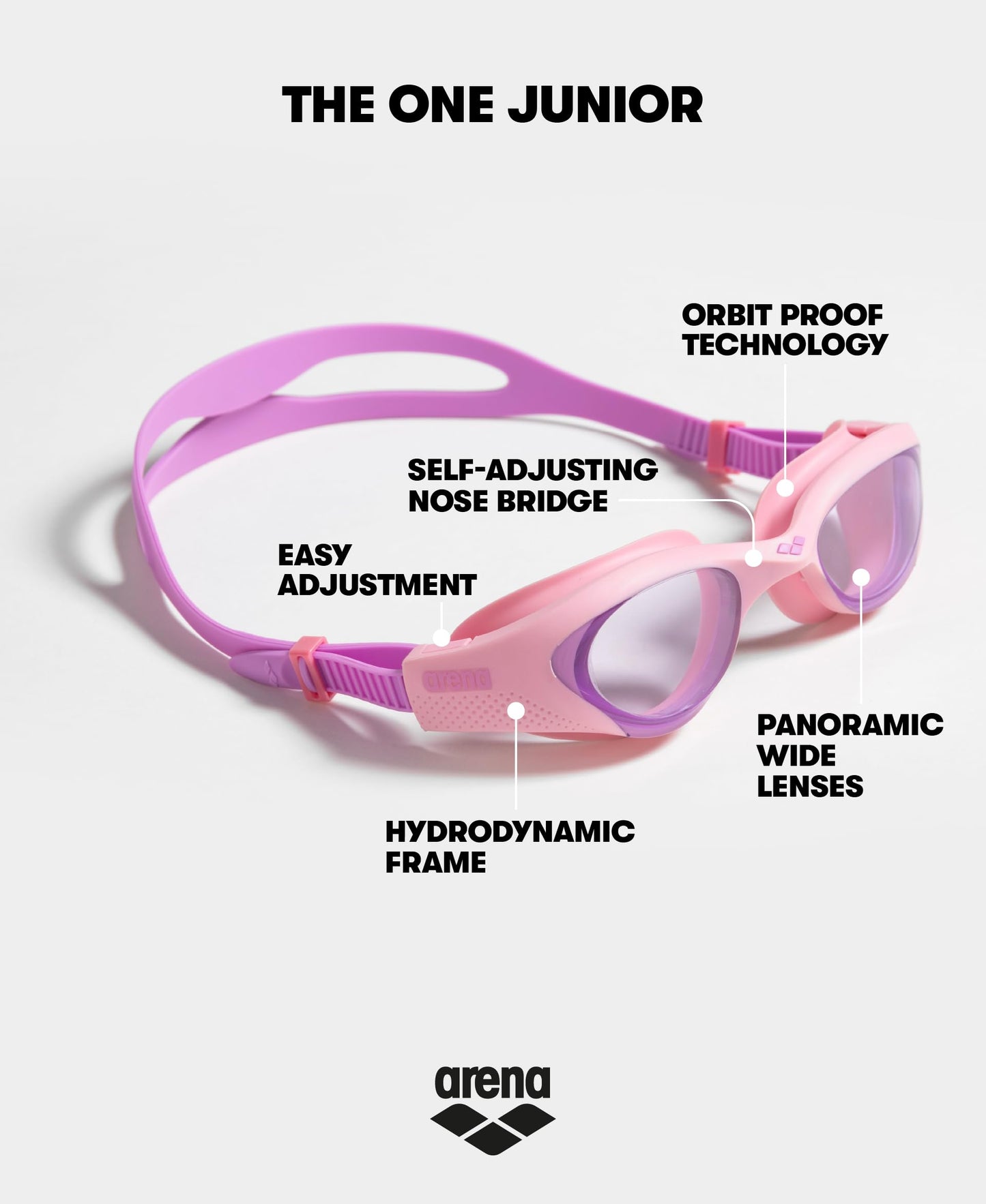 Youth Swim Goggles for Boys and Girls - ARENA