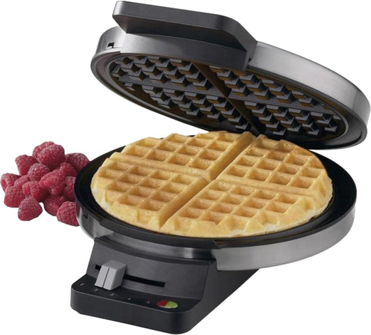 Cuisinart Round Classic Waffle Maker, Stainless Steel