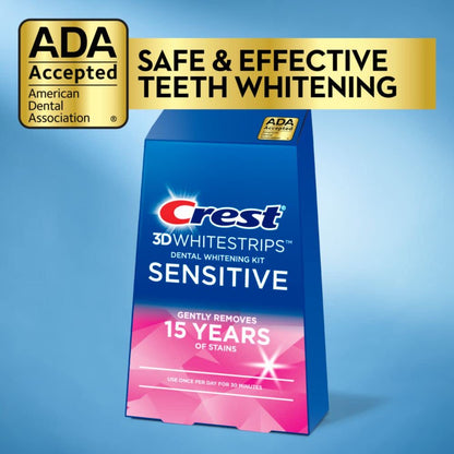 Crest 3D Whitestrips Sensitive Teeth Whitening Kit