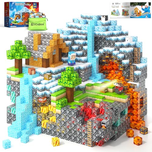 200 Piece Magnetic Building Blocks STEM Toy Set