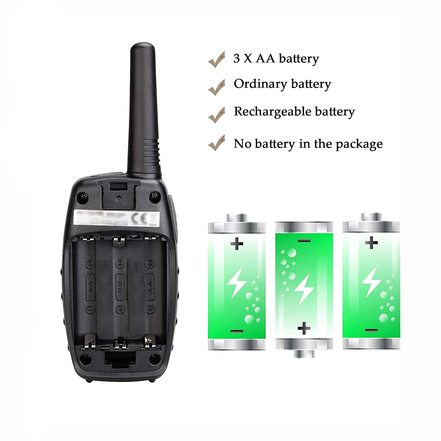 2 Pack Retevis Kids Walkie Talkies with VOX