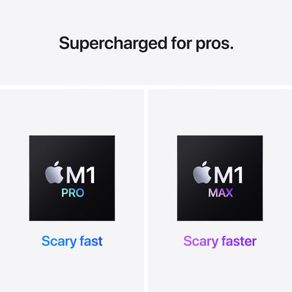 Apple 2021 MacBook Pro (14-inch, M1 Pro chip with 10‑core CPU and 16‑core GPU, 16GB RAM, 1TB SSD) - Space Gray