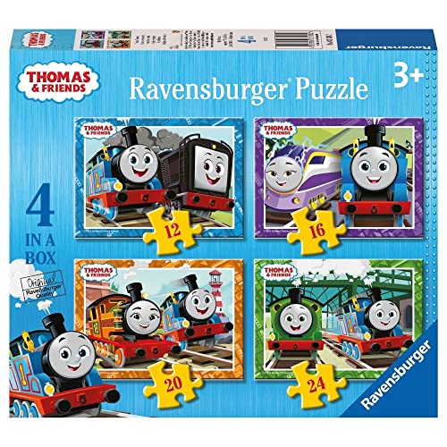 4 Pack Ravensburger Thomas & Friends Kids Jigsaw Puzzles