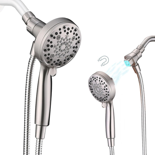 High Pressure Handheld Shower Head with 6 Settings