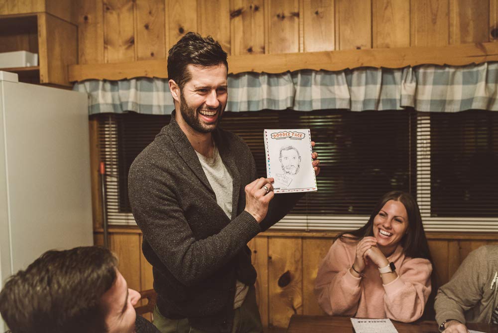 Doodle Face Drawing Game for Family Fun