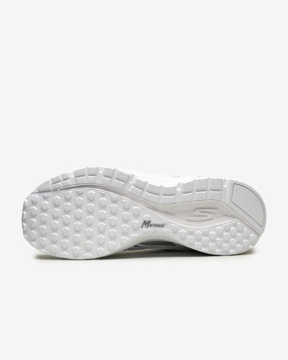 Skechers Women's White/Silver Consistent Sneakers Size 9