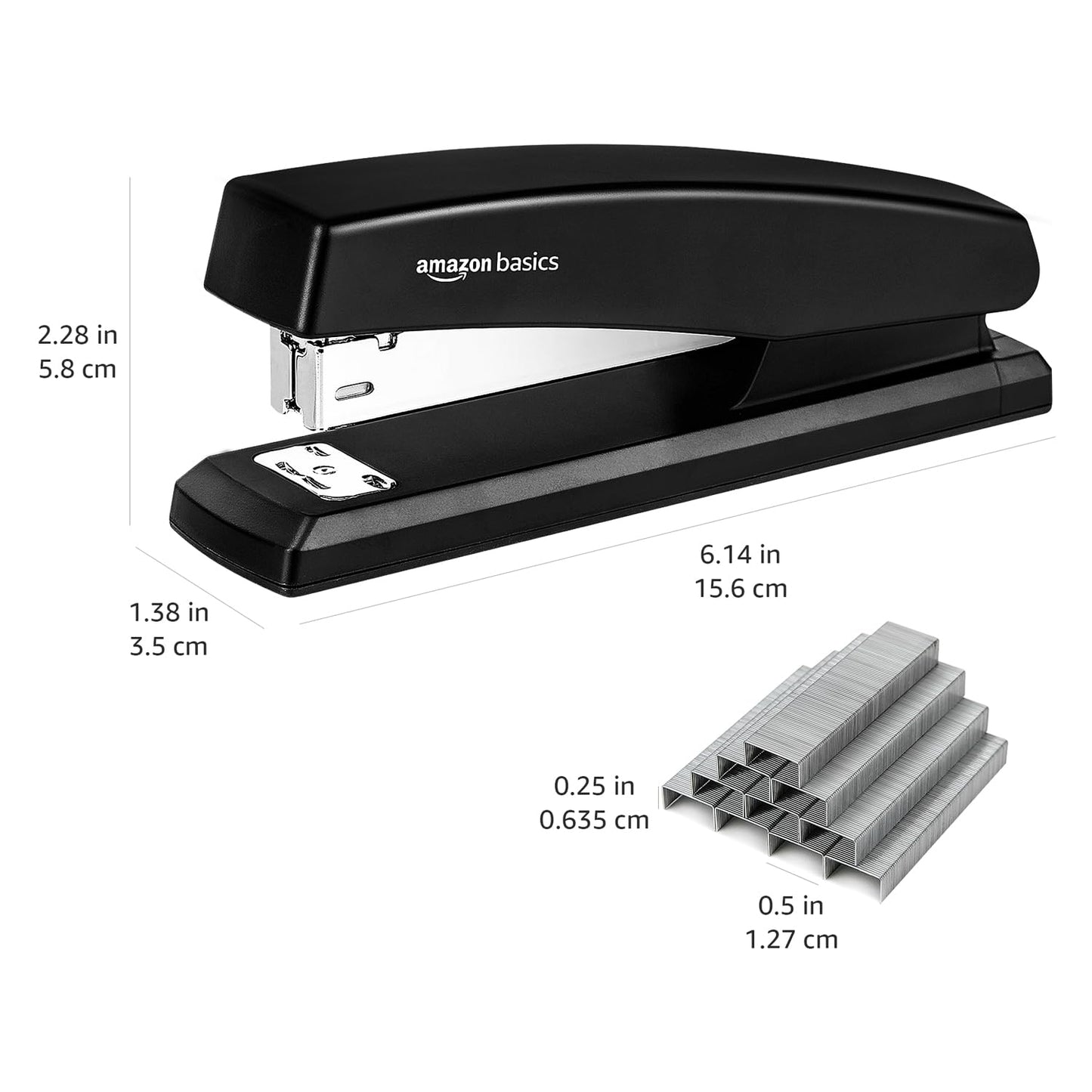 1000 Staples Amazon Basics Office Stapler