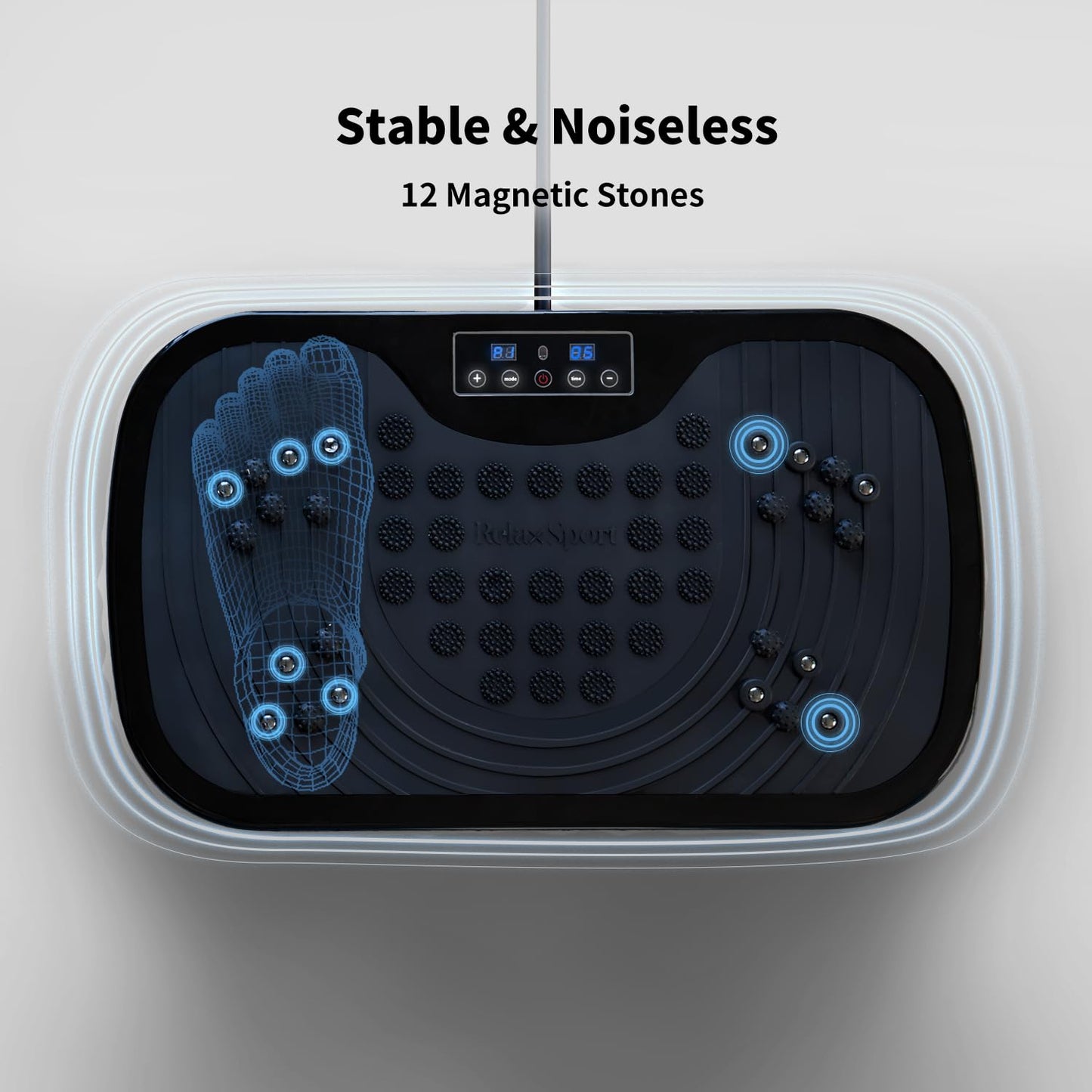 Vibration Plate Exercise Machine for Home Fitness