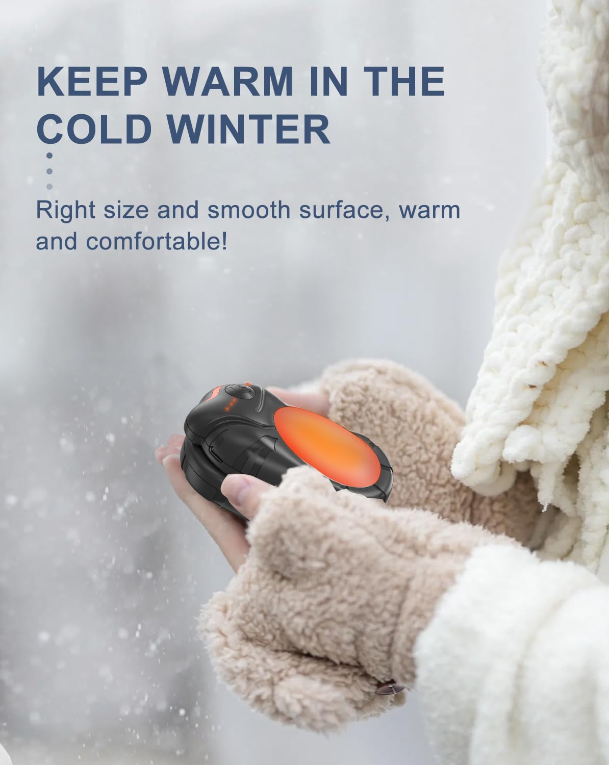 Rechargeable Hand Warmers 6000mAh Portable Heater