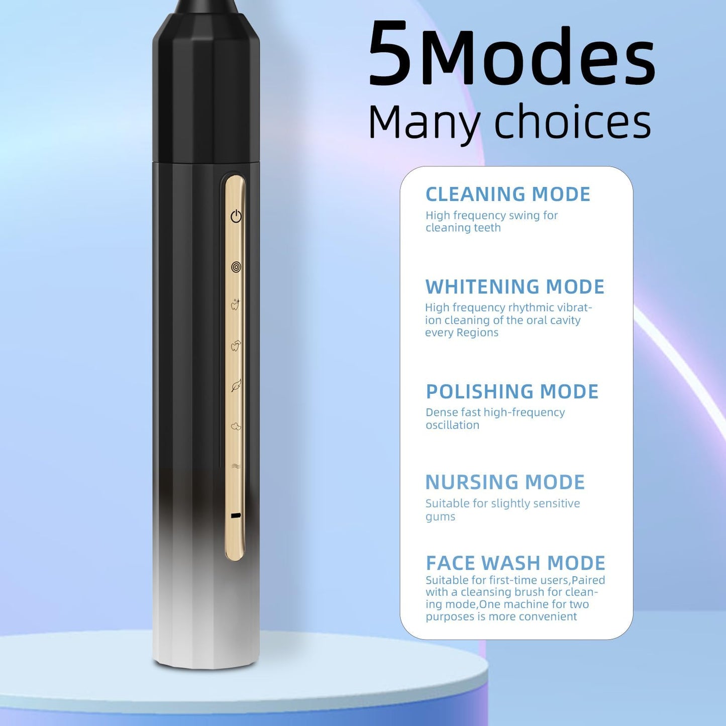 Fairir Sonic Electric Toothbrush with 10 Heads