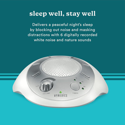 Homedics Portable White Noise Sound Machine