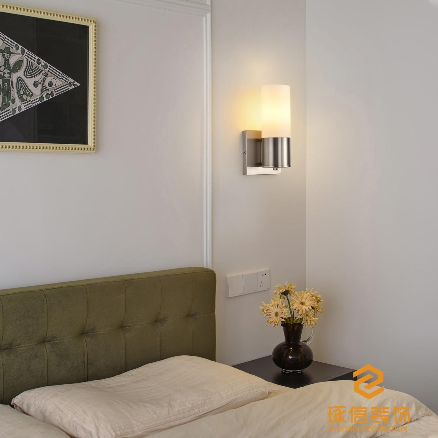 2 Pack Blinghy Modern Wall Sconces Lighting