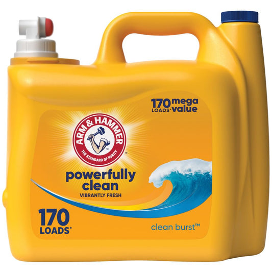 Arm & Hammer Liquid Laundry Detergent, 170 Loads