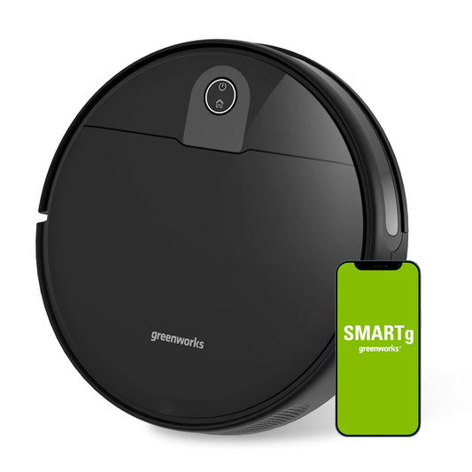 Greenworks Robotic Vacuum with Wi-Fi and Suction Power