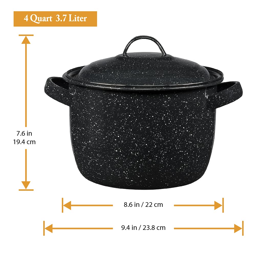 Granite Ware 4-Quart Speckled Bean/Stock Pot