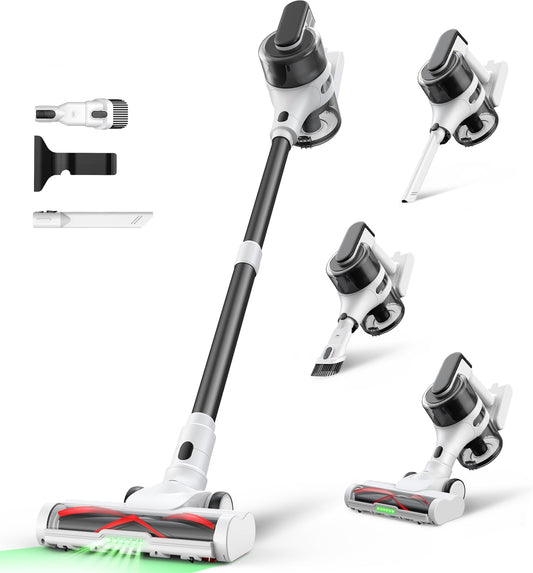 Cordless Stick Vacuum Cleaner with 55min Runtime