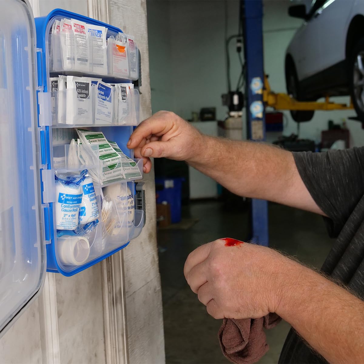 335 Pieces First Aid Kit by First Aid