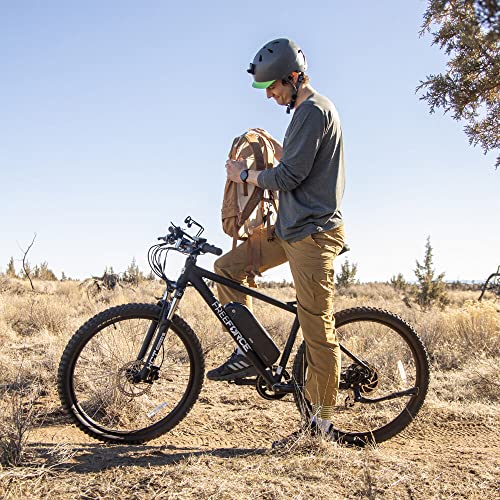 FREEFORCE Fairmount 20-in Electric Commuter Bike | Hybrid e-Bike for Adults, Thumb Throttle and Pedal Assist | for Urban City Commuting to Work or School | Matte Black