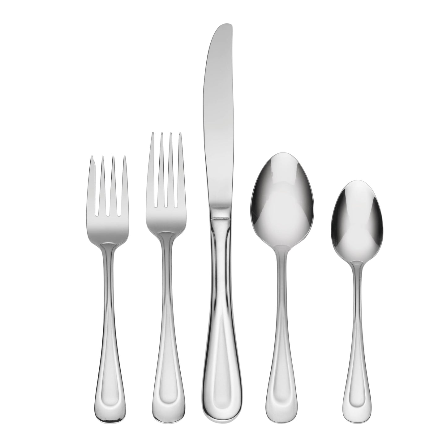 Oneida 45-Piece Satin Sand Dune Flatware Set