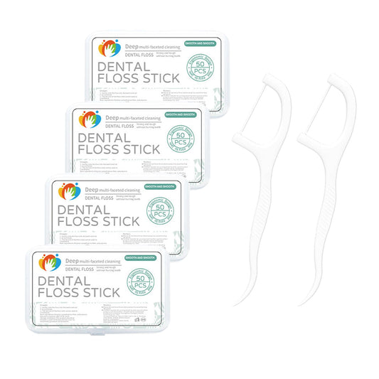 Mint Floss Picks with Travel Cases - 200 Count