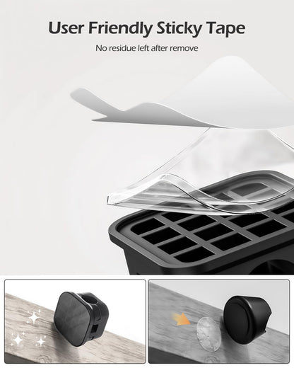 hokhik® 6 Pack Magnetic Cable Clips