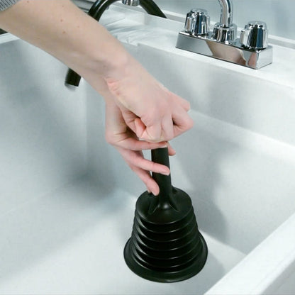 Plumb Craft Mini Powerful Home Plunger, Black