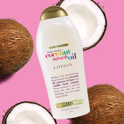 OGX Coconut Miracle Oil Body Lotion, 19.5 Oz