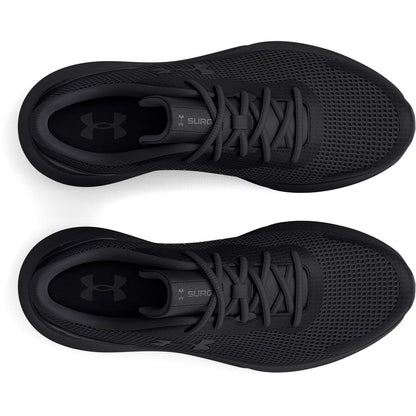 Under Armour Men's Surge 3, Black/Black, 10 Medium US