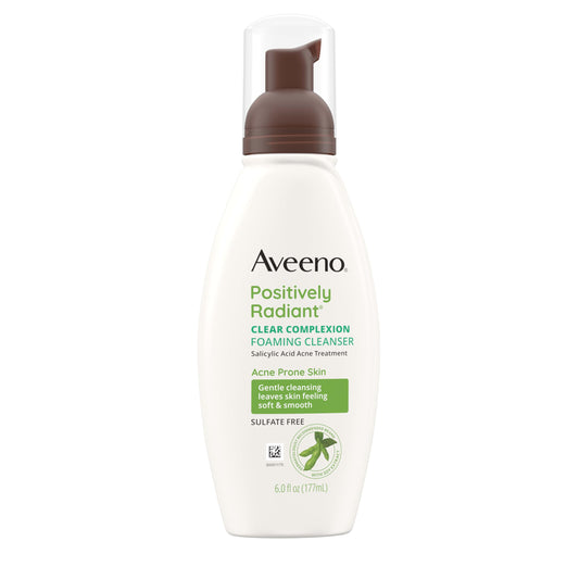 Aveeno Foaming Oil-Free Acne Cleanser 6 fl. oz