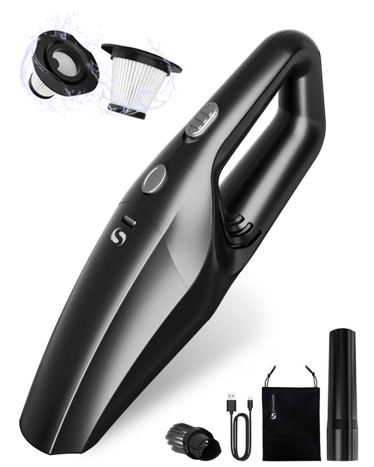 Cordless Handheld Vacuum by SERVOMASTER, 9000Pa Power