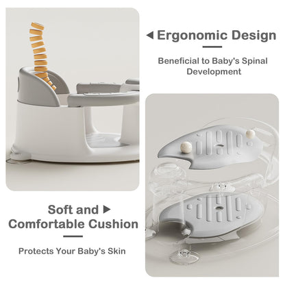Baby Bath Seat with Suction Cups by TOSGN