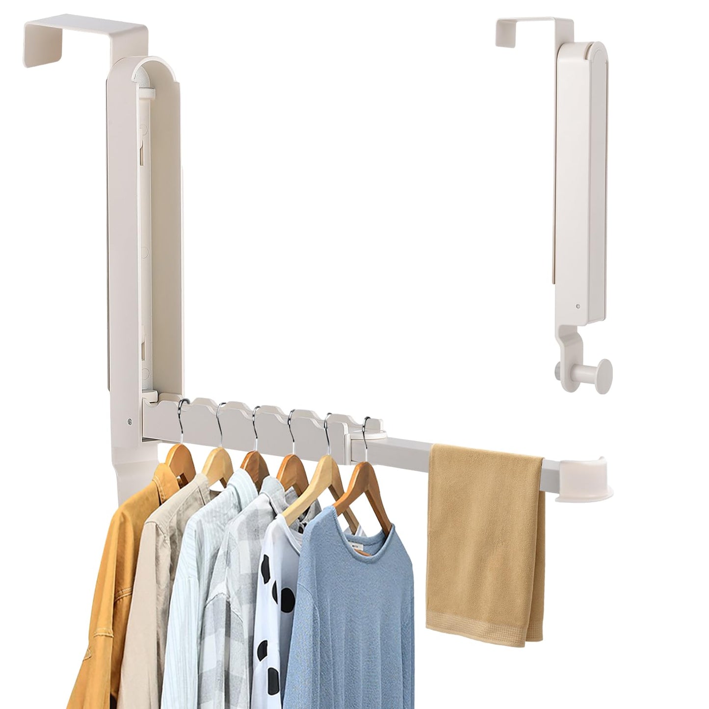 Over The Door Drying Rack for Laundry Storage
