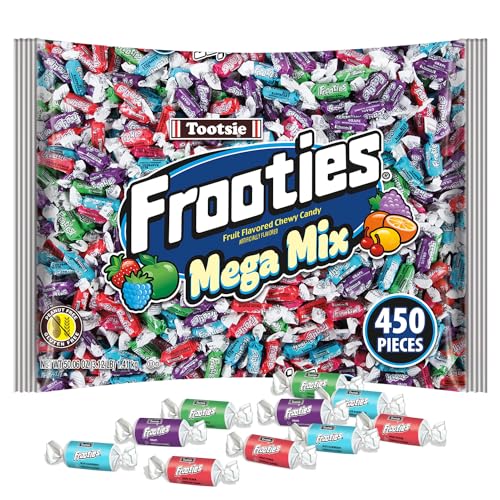 450 Piece Frooties Assorted Fruit Chewy Candy Bag