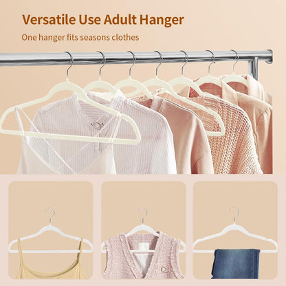 Stormix 52 Pack Non-Slip Velvet Clothes Hangers