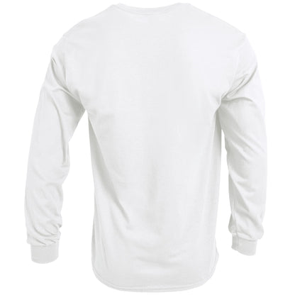 Gildan Men's Ultra Cotton Long Sleeve T-Shirt, Style G2400, Multipack, White (3-Pack), Medium