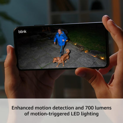 Blink Outdoor Floodlight Camera with 700 Lumens