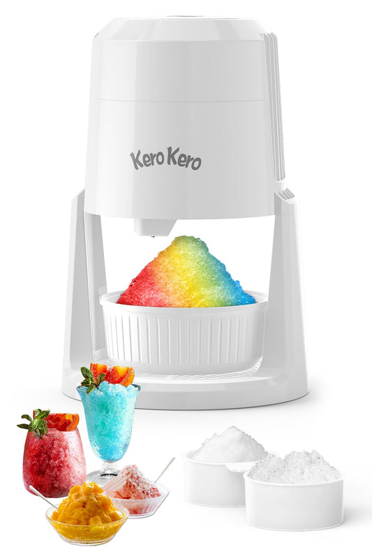 Kero Kero Snow Cone Machine with Adjustable Blade