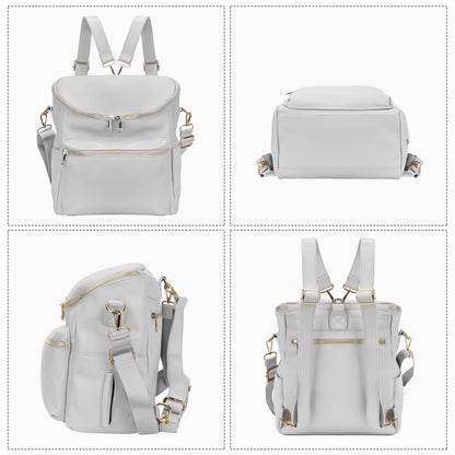 Minsong Diaper Bag Backpack with Organizer & Pad