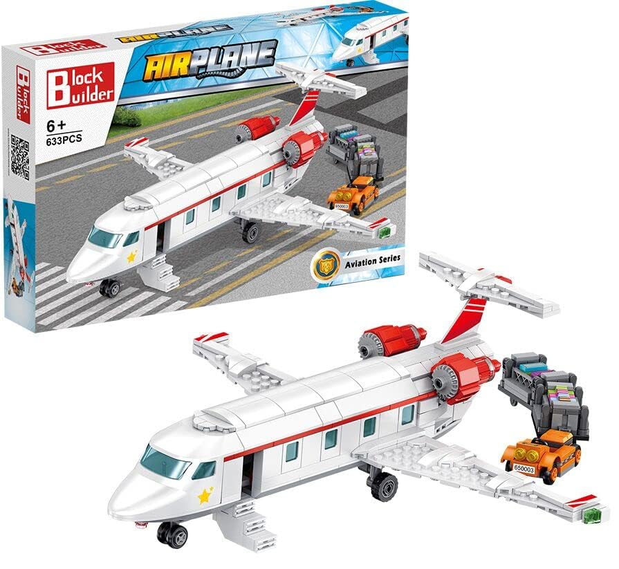 Airplane Building Block Set for Kids & Adults